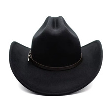 Western Cowboy Hat Classic American Style Wool Vintage Cattleman Gladwin bond UK