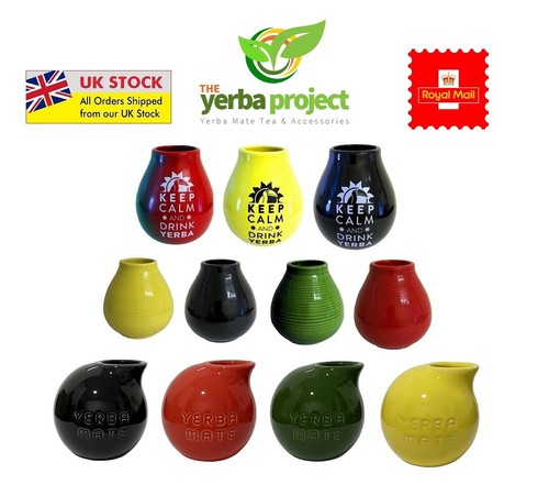 Yerba mate tea cup ceramic - yerba,