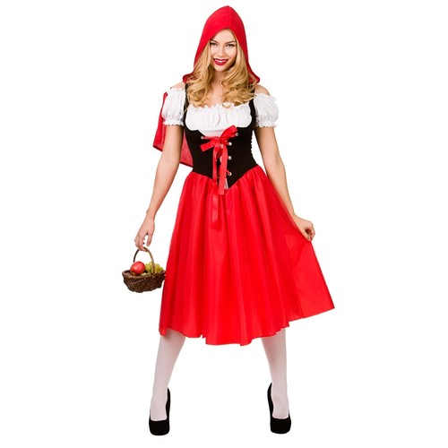 New red riding hood ladies - new,