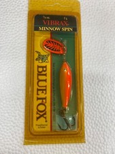NOS Blue Fox vintage Vibrax Rapala Minnow Spin Fishing Lure 1994 rare