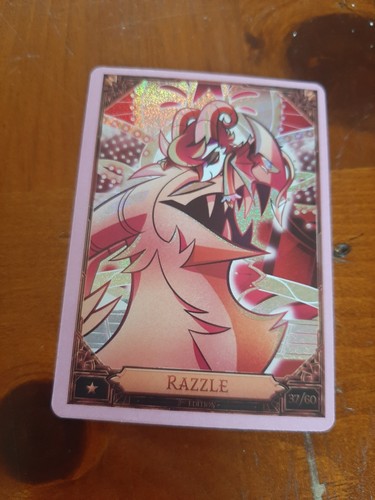 Hazbin hotel trading card - hotel,