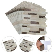  10 Pcs Bathroom Tile Transfers Sticker Kitchen Oil-proof Stickers