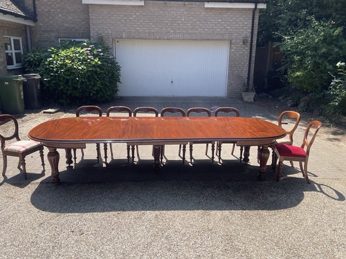 Large 12ft victorian - victorian, mahogany