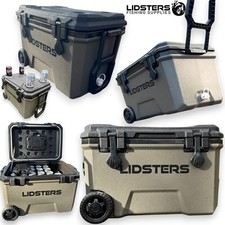 Lidsters Fishing Deluxe Cooler Wheeled Ice Box 36L Fits 53 Cans Carp tackle Cool