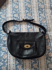 Mulberry Black Leather