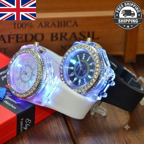 Led light flash luminous watch - led,