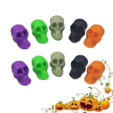 50 Pcs Mini Plastic Skull