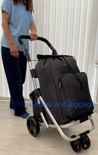 Large wheel shopping trolley - large,