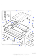 Land Rover Genuine Panel Assembly Tilt & Remove Sunroof For Freelander EFT100420