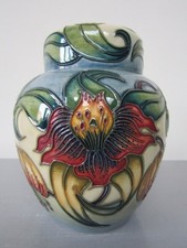 Moorcroft  GINGER JAR in ANNA