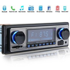 Vintage Car Bluetooth Radio