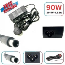GENUINE HP LAPTOP CHARGER  19.5V-4.62A,  90W CENTRE PIN TIP WITH POWER LEAD