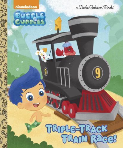 Triple track train race - train,