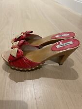 Miu Miu Patent Leather Wooden