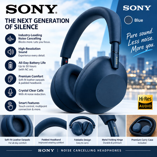Sony wireless over ear - over,