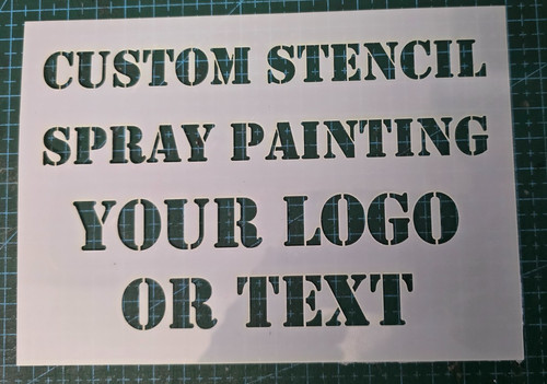 Personalised custom stencil - personalised,