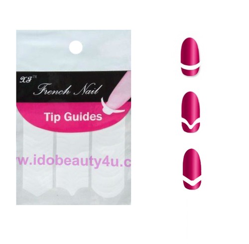 Nail tips french manicure - 3,