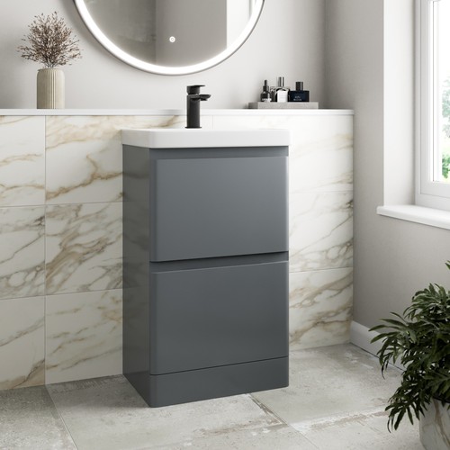 Bathroom cloakroom vanity unit - bathroom,