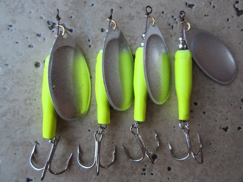 Salmon spinners oz - 4,