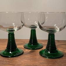 3 Luminarc Green Beehive Stem