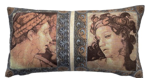 Roman sculptures cushion cover - sculptures,