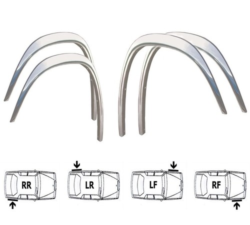 Chrome front and rear wheel - and,
