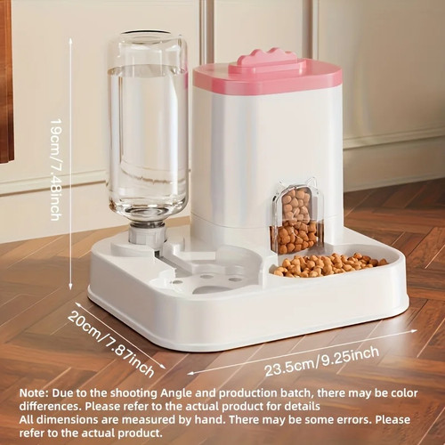 Pet feeder water dispenser set - pet,