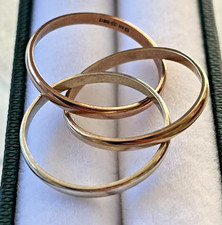 FINE VINTAGE HALLMARKED TRIPLE