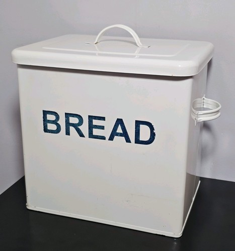 Original vintage white enamel - vintage,