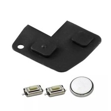 2 Button Rubber Pad Key Fob for Toyota Avensis Prius Corolla  Rav4 Yaris CR2016