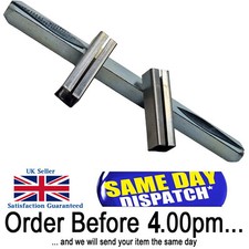 7mm Door Handle Spindle with Sleeve Adaptor 7mm to 8mm Lever Handle Accesories