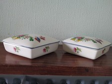 Pair of WEDGWOOD DIAMOND