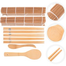Sushi Maker Kit Bamboo Sushi Kit Beginner for Home DIY Sushi Mat