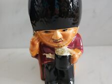 Shorter & Son Genuine Staffordshire Hand Painted 17 cms Toby Jug Guardsman ❤️