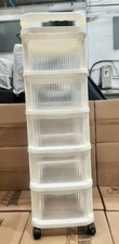 5-Tier Plastic Storage Drawer