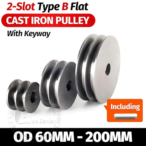 Cast iron drive pulley - cast,