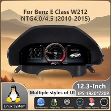 12.3" LCD Digital Dash Cluster