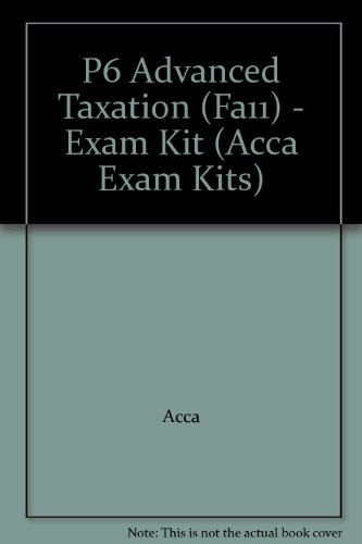 Advanced taxation - p6,
