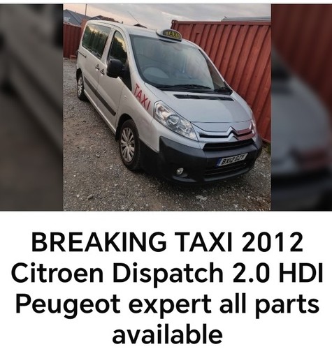 Taxi 2012 citroen dispatch 0 - 2012,