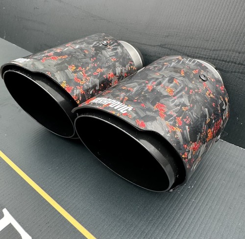 Gloss black red forged - gloss,