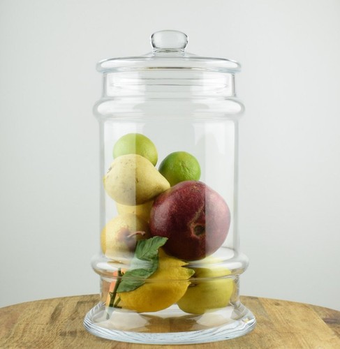 Handmade glass jar cookie - glass,