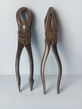 2 Pairs Of Elliot Lucas Elect Pliers- 1 High Tensile & 1 Gas Pliers