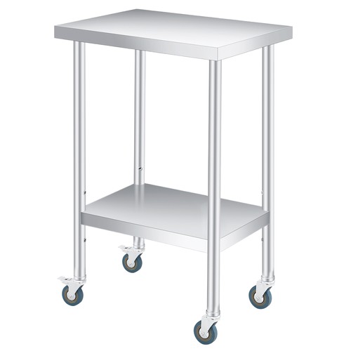 Tier stainless steel trolley - stainless,