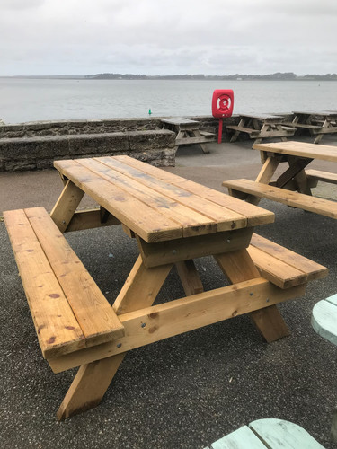 Extra thick wooden - thick, picnic