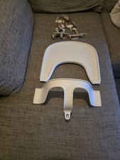 Stokke Tripp Trapp Baby Set with Tray - White, Good Condition