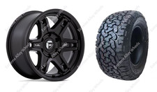 18" B Fuel Alloy Wheels Mitsubishi L200 Pajero Shogun Warrior+ All Terrain TyreS