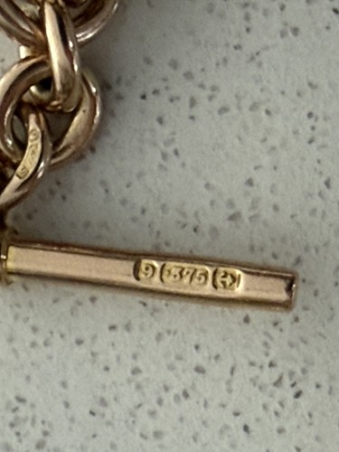 Vintage 9ct rose - gold, 40.g