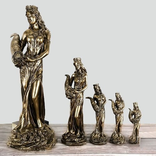 Goddess wealth statue small - wealth,