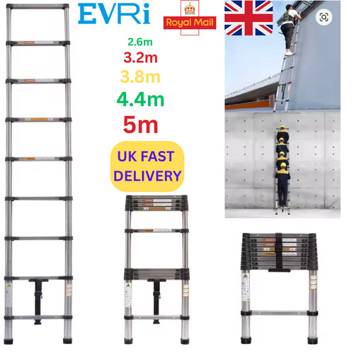 Telescopic ladder extendable - ladder,
