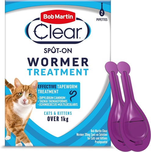 New clear spot wormer - on, for